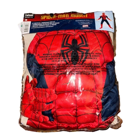 Marvel Kids 🦸 Superhero, Spider-Man padded Bodysuit / costume with gloves - Picture 2 of 8